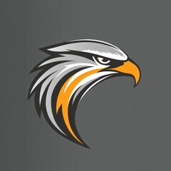 Obraz premium Eagle head graphic design (1)