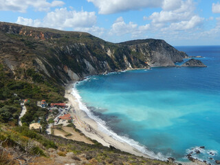Obraz premium Petani Beach, Kefalonia - Greece