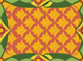 seamless background with leaves, bed sheet 