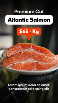 Restaurant and Market Food Product Promotion