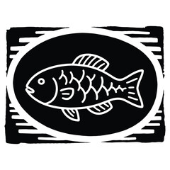 Fish Vector Illustration – Colorful Aquatic Animal Design