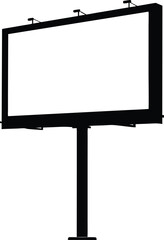 Obraz premium billboard on white background.eps