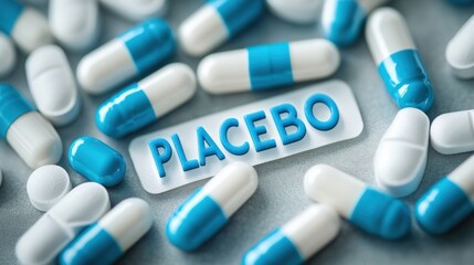 Placebo Pills Among Other Capsules with Label