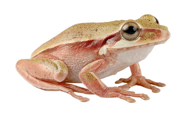 Obraz premium A cute frog isolated