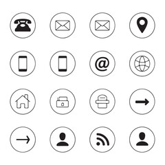 Customizable icon design bundle for digital platforms