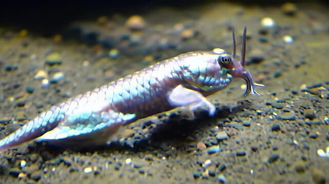 Triops: Ancient Crustacean in Aquarium Habitat