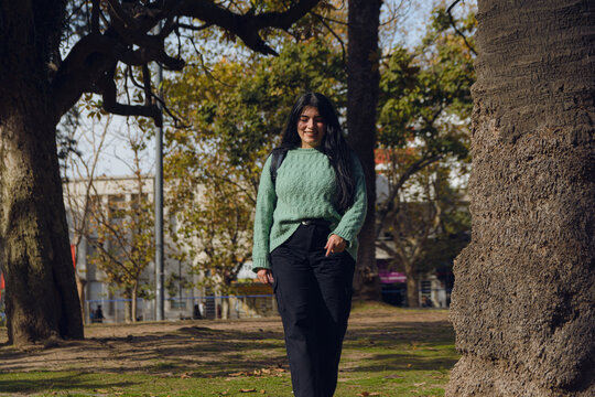 walking in the park