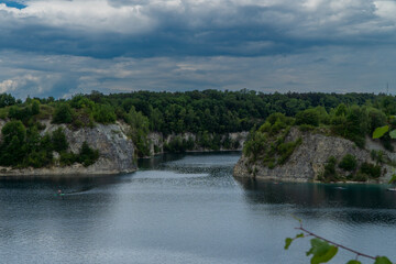 zalew kąpielisko Zakrz&oacute;wek w Krak&oacute;w