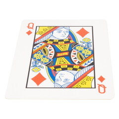 card gambling on white game luck queen diamonds