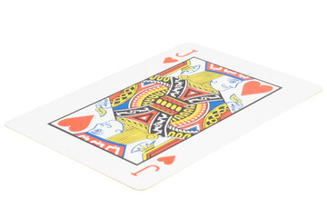 card gambling on white game luck jack hearts
