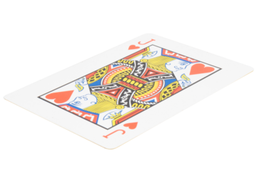 card gambling on white game luck jack hearts
