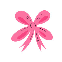 pink ribbon illustration