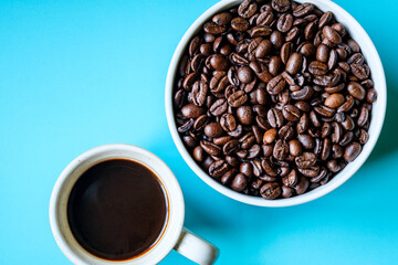 Fresh Aromatic Roasted Organic Whole Coffee Beans