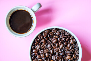 Fresh Aromatic Roasted Organic Whole Coffee Beans