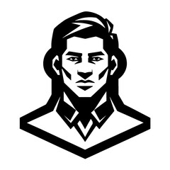 Vector logo icon people