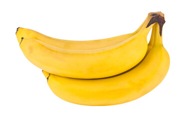 Bananas isolated on a white background.