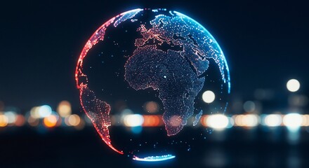 Global Network: Digital Earth at Night