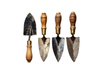 Four Gardening Trowels