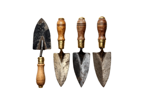 Four Gardening Trowels