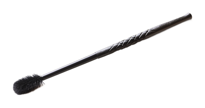 Mascara Wand for Eyelash Application and Beauty - Isolated on White Background