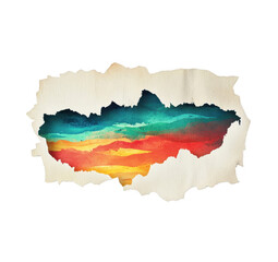 colorful map of the world