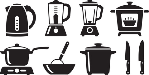 Kitchenware appliances and cooking utensils kettle