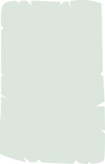 A torn-edge style rectangular box in light green, ideal for writing or journaling sections.