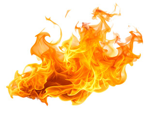 Fiery Inferno: A vivid, digitally captured image of dynamic flames dancing with intense heat, showcasing the raw energy of fire.