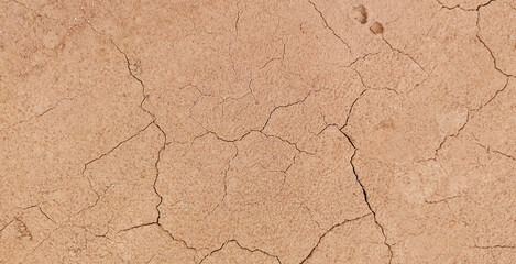 The ground has cracks in the top view for the background