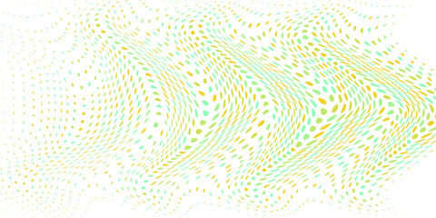 Fototapeta premium Yellow confetti seamless pattern. Golden glitter dot repeating background. Gold polka dot repeated wallpaper. Celebration Christmas, New Year or birthday party decoration. Vector backdrop