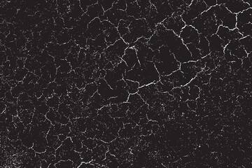 Ground cracks vector texture backgrounds. Use this texture to create realistic ground crack aesthetics in vector format for any graphic design project.