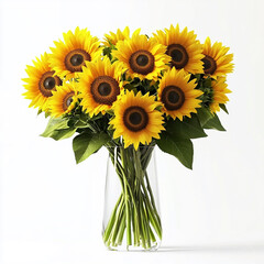 Obraz premium Botanical flower vector in flat design