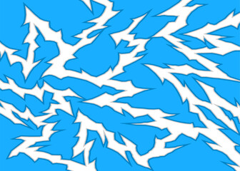 Abstract background with geometric crack line pattern and with some copy space area. Claw mark pattern