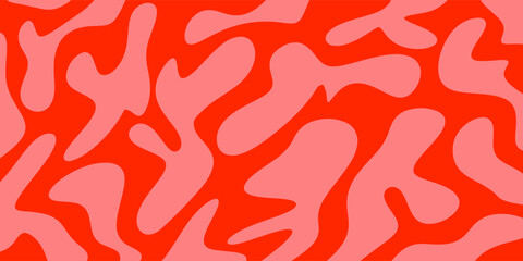 Abstract organic shape background doodle hand drawn background