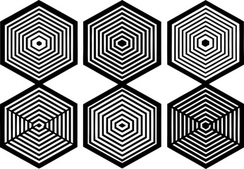 6 Seamless Geometric Pattern Vector Designs