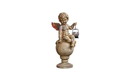 Obraz premium statue of angel baby