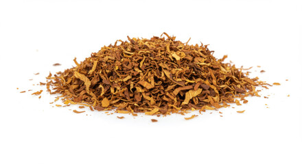 Pile of Tobacco Isolated on Transparent Background png.