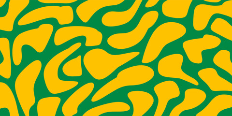 Abstract organic shape background doodle hand drawn background