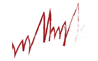 Abstract geometric composition with vibrant color accents