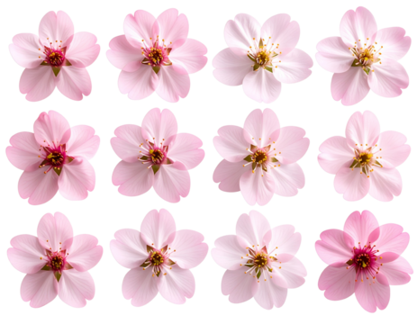 collage of flowers