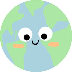 Kawaii Solar System Character Set 귀여운 태양계 행성 친구들 세트