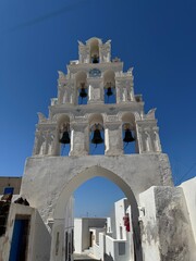 clocher &eacute;glise gr&egrave;ce plusieurs cloches