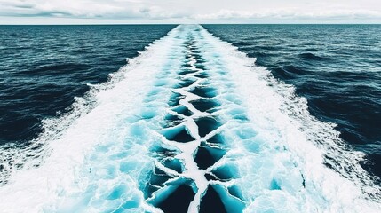 Rising waves meet cracked ice under a stormy sky, a stark reminder of sea level urgency.