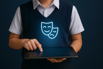 Innovative Use of Technology in Education: Student Engaging with Tablet for Learning