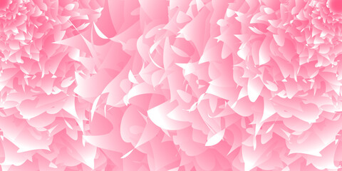 Fototapeta premium Abstract Pink Petal Pattern Background – Soft Floral 3D Design