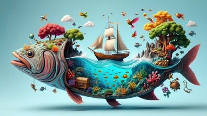 Golden Asian dragon statue adorns a traditional temple wall, symbolizing ancient culture and new year celebrations