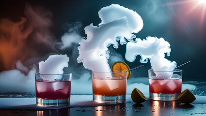 hot drink in the night