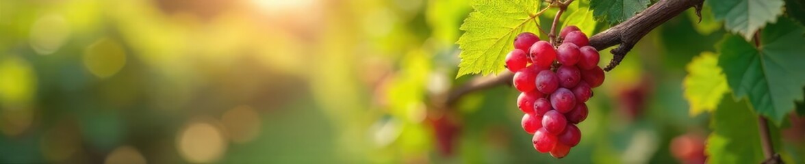 Vibrant Autumn Grapevine A Burst of Joyful Exuberance in Natures Simple Beauty