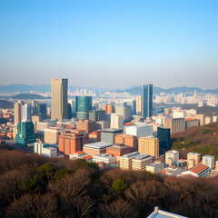 The best view of South Korea with Lotte world mall