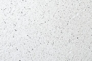 Naklejka premium Seamless White Quartz Texture with Black Specks, Modern Stone Surface Pattern